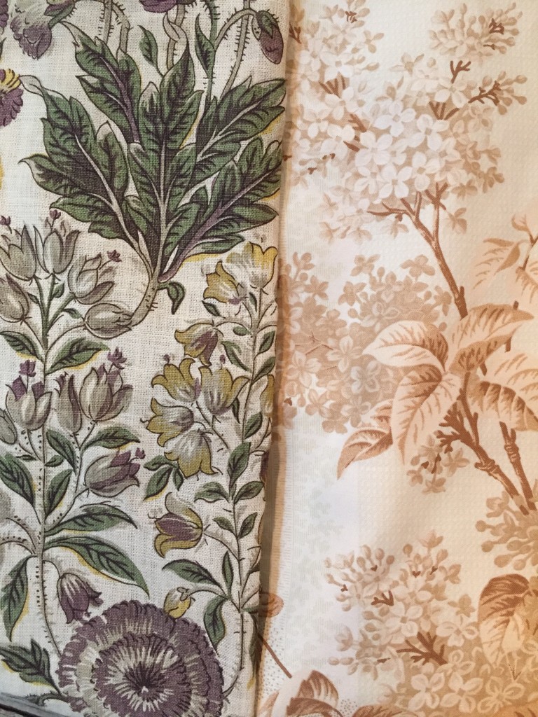 Fabric and upholstery in the Georgian period.